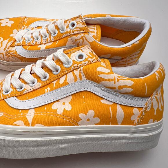 Vans Old Skool Anaheim Factory Sneaker Floral Citrus, Women's Size 8 / EUR 38.5 - Picture 6 of 10